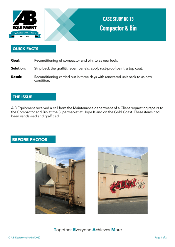 Compactor & Bin