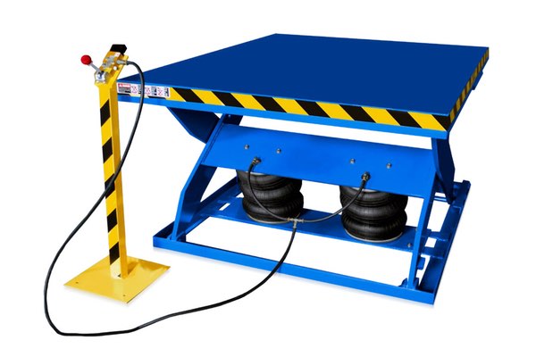 Blue Giant Pneumatic Scissor Hoist
